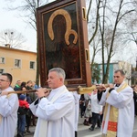 Powitanie ikony MB Częstochowskiej w parafii pw. św. Wawrzyńca w Sochaczewie