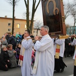 Powitanie ikony MB Częstochowskiej w parafii pw. św. Wawrzyńca w Sochaczewie