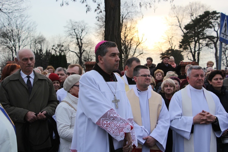 Powitanie ikony MB Częstochowskiej w parafii pw. św. Wawrzyńca w Sochaczewie