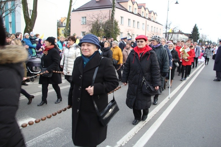 Powitanie ikony MB Częstochowskiej w parafii pw. św. Wawrzyńca w Sochaczewie