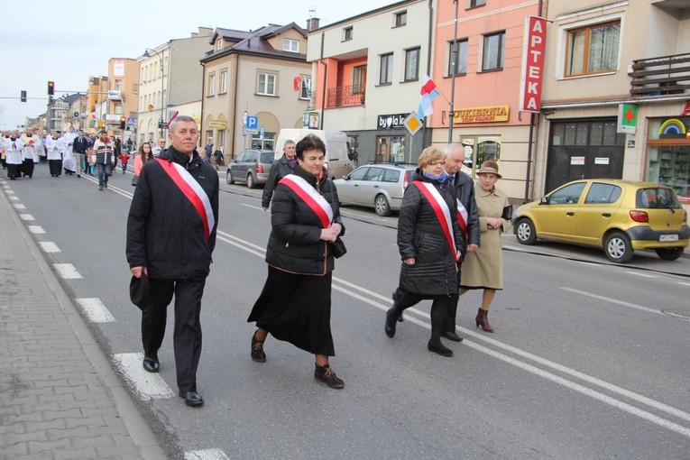 Powitanie ikony MB Częstochowskiej w parafii pw. św. Wawrzyńca w Sochaczewie