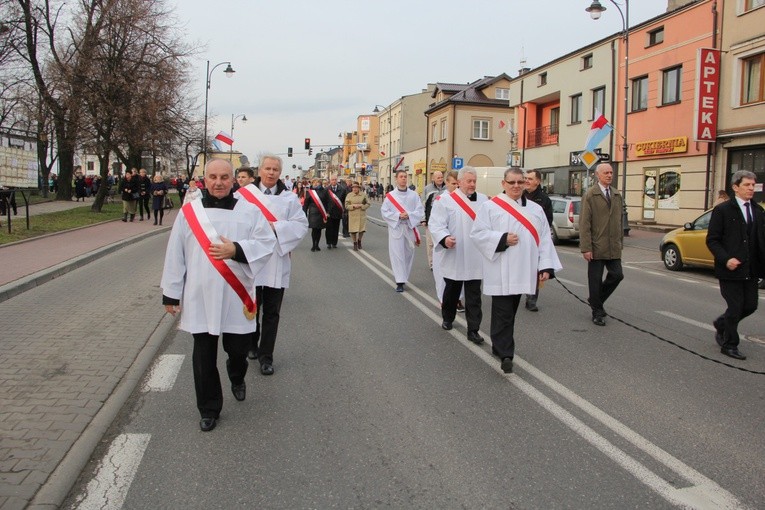 Powitanie ikony MB Częstochowskiej w parafii pw. św. Wawrzyńca w Sochaczewie