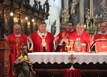 Prymas Czech podarował Wrocławiowi relikwie św. Wacława