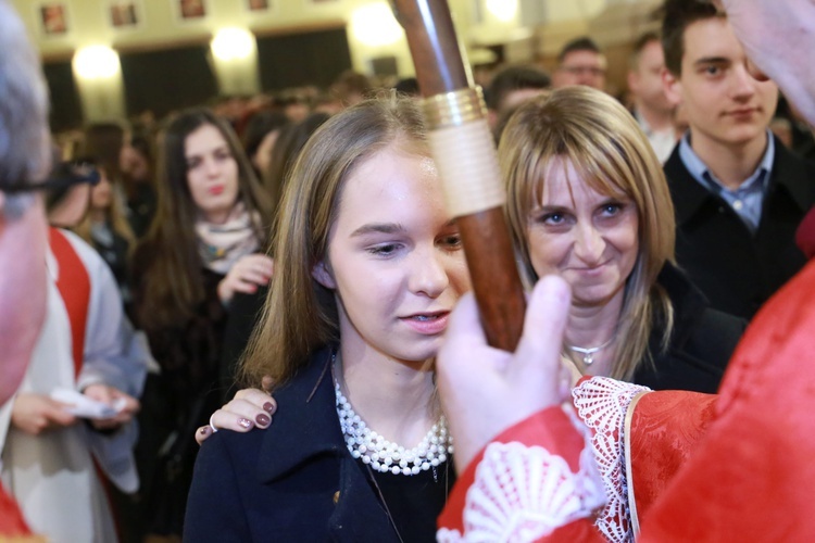 Bierzmowanie w Dąbrowie Tarnowskiej.