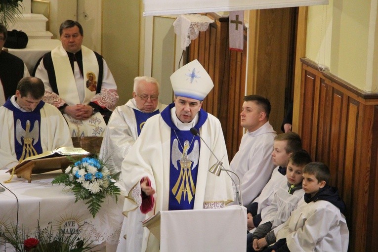 Powitanie ikony MB Częstochowskiej w Brzozowie