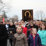 Powitanie ikony MB Częstochowskiej w Brzozowie