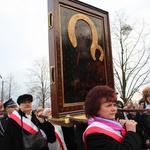 Powitanie ikony MB Częstochowskiej w Brzozowie