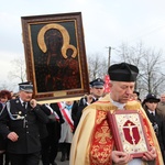 Powitanie ikony MB Częstochowskiej w Brzozowie