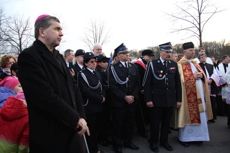 Powitanie ikony MB Częstochowskiej w Brzozowie