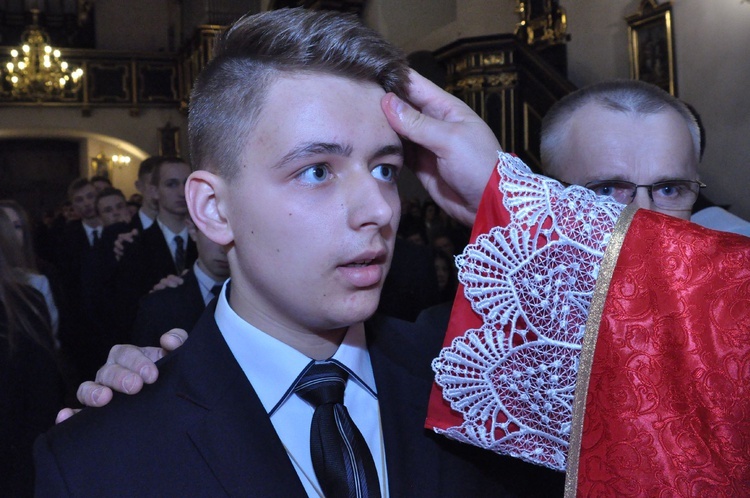 Bierzmowanie w Nowym Wiśniczu