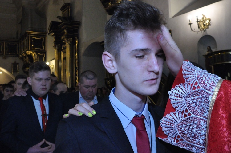 Bierzmowanie w Nowym Wiśniczu