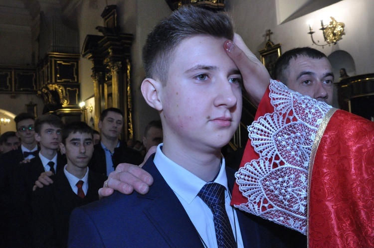 Bierzmowanie w Nowym Wiśniczu