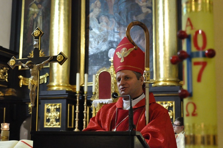 Bierzmowanie w Nowym Wiśniczu