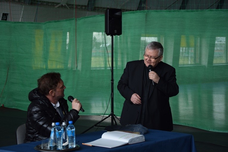 Cezary Pazura w Rzeczycy
