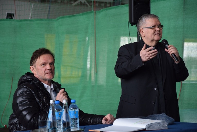 Cezary Pazura w Rzeczycy