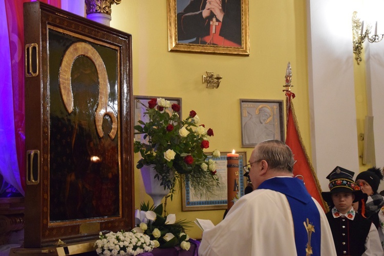 Powitanie ikony MB Częstochowskiej w Iłowie