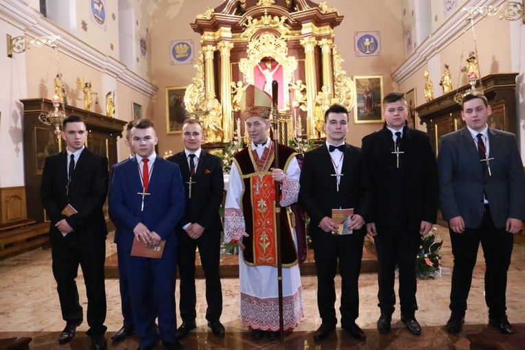 Bierzmowanie w Oleśnie