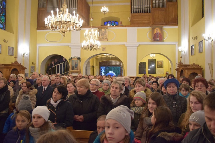 Powitanie ikony MB Częstochowskiej w Iłowie