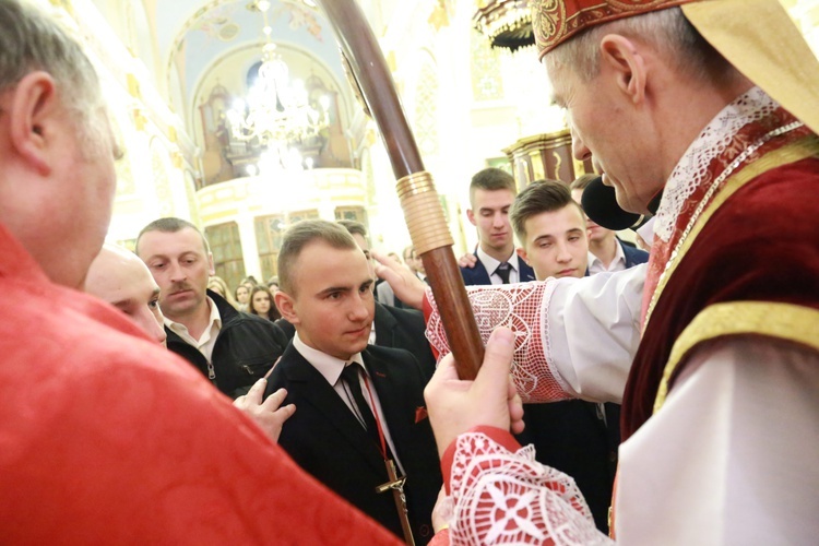 Bierzmowanie w Oleśnie