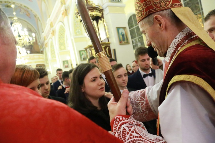 Bierzmowanie w Oleśnie