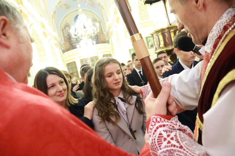 Bierzmowanie w Oleśnie