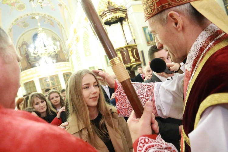 Bierzmowanie w Oleśnie