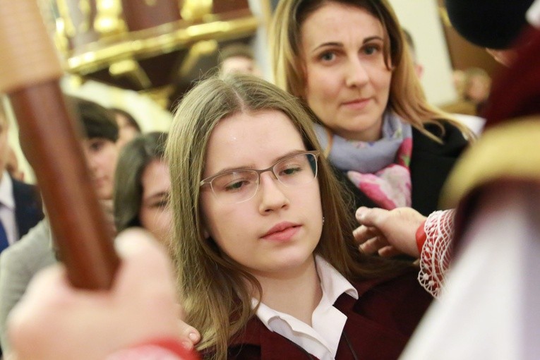 Bierzmowanie w Oleśnie