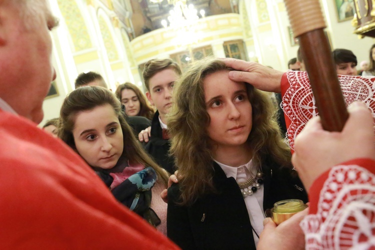 Bierzmowanie w Oleśnie