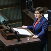 Premier Szydło o Deklaracji Rzymskiej