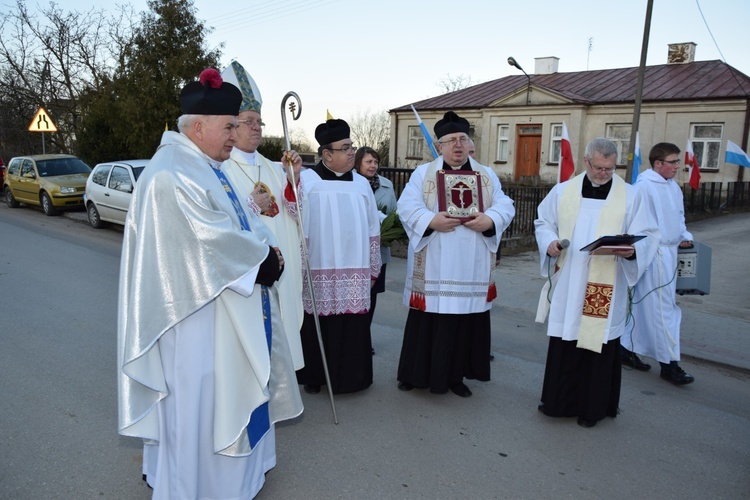 Powitanie ikony MB Częstochowskiej w Zycku