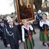 Powitanie ikony MB Częstochowskiej w Zycku