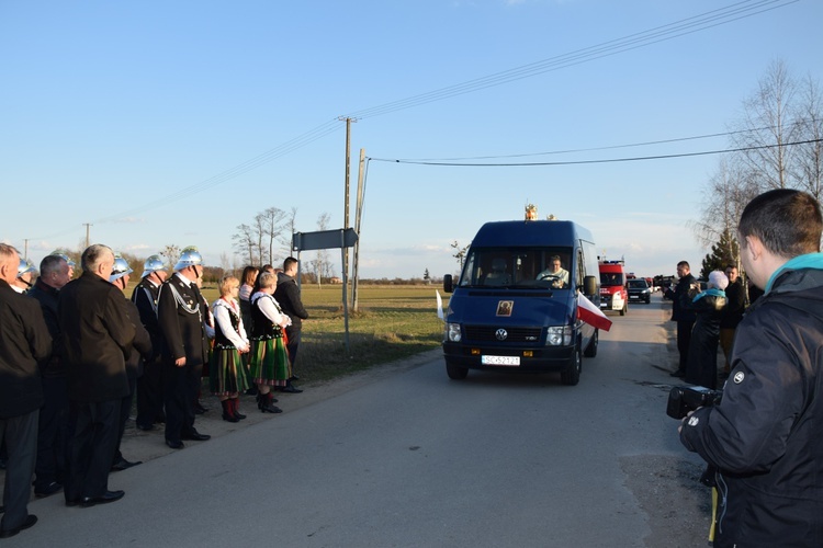 Powitanie ikony MB Częstochowskiej w Zycku