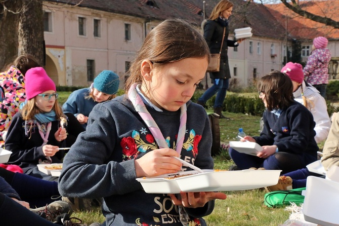 Pielgrzymka Skautów Europy do Henrykowa