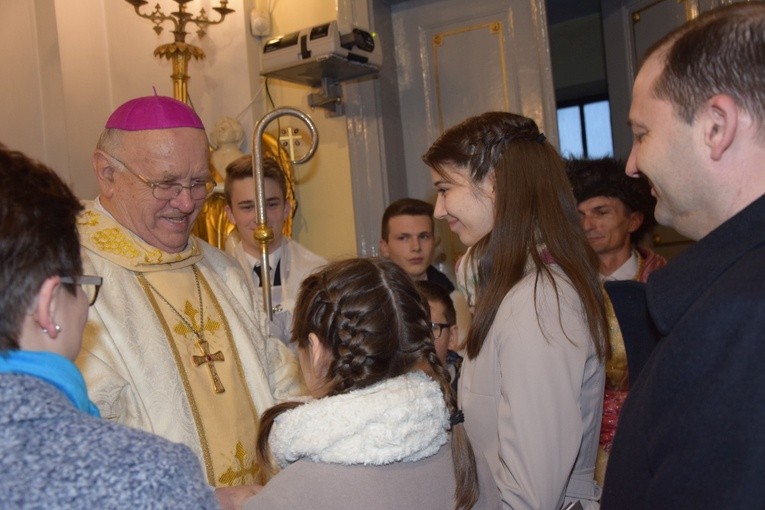 Powitanie ikony MB Częstochowskiej w Słubicach