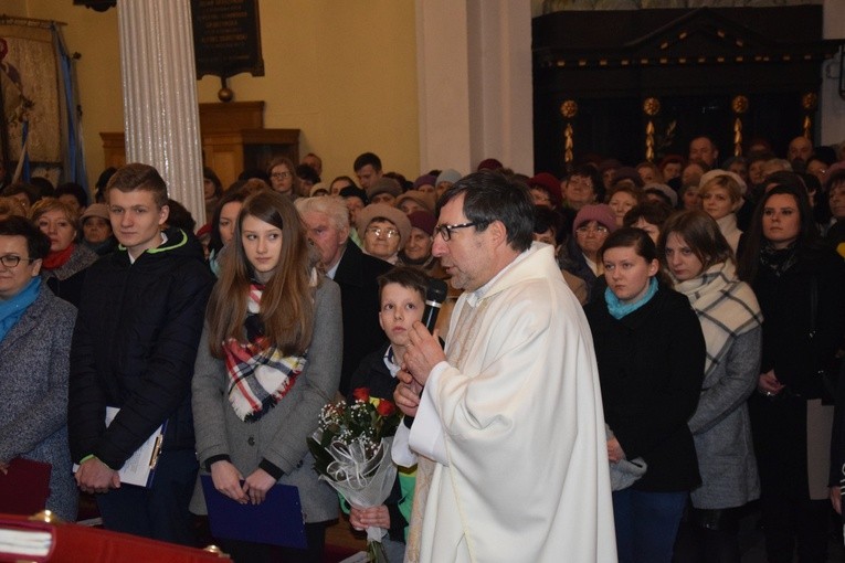 Powitanie ikony MB Częstochowskiej w Słubicach