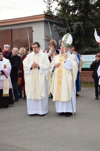 Powitanie ikony MB Częstochowskiej w Słubicach