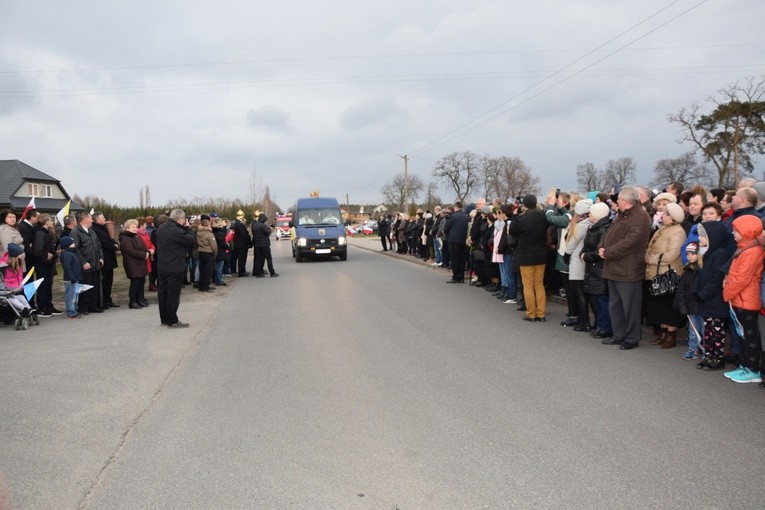 Powitanie ikony MB Częstochowskiej w Słubicach