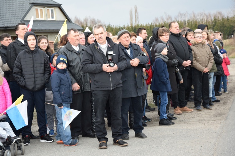 Powitanie ikony MB Częstochowskiej w Słubicach