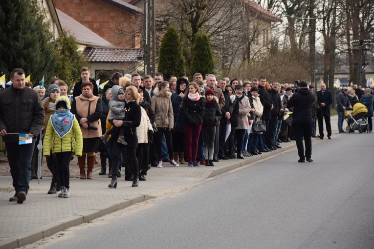 Powitanie ikony MB Częstochowskiej w Słubicach