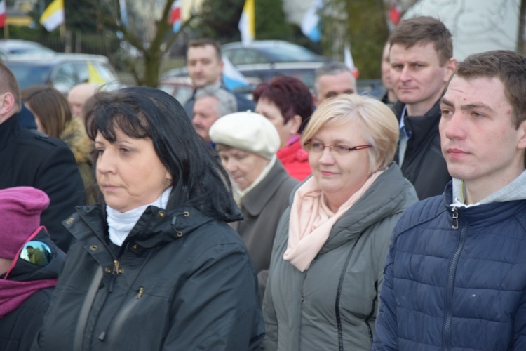 Powitanie ikony MB Częstochowskiej w Słubicach