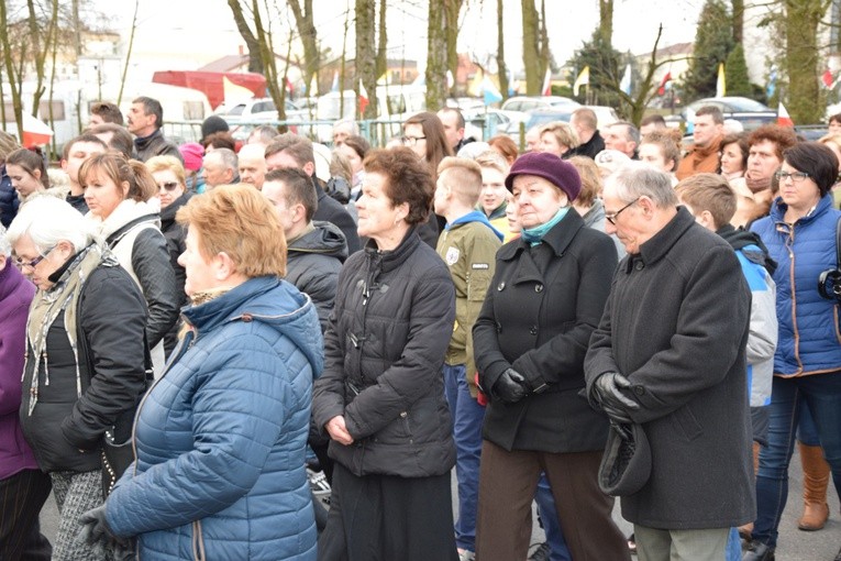 Powitanie ikony MB Częstochowskiej w Słubicach