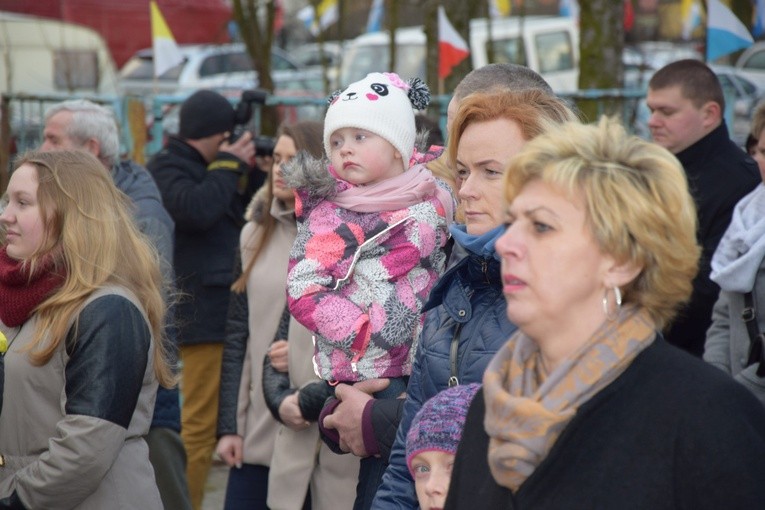 Powitanie ikony MB Częstochowskiej w Słubicach