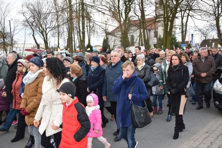 Powitanie ikony MB Częstochowskiej w Słubicach