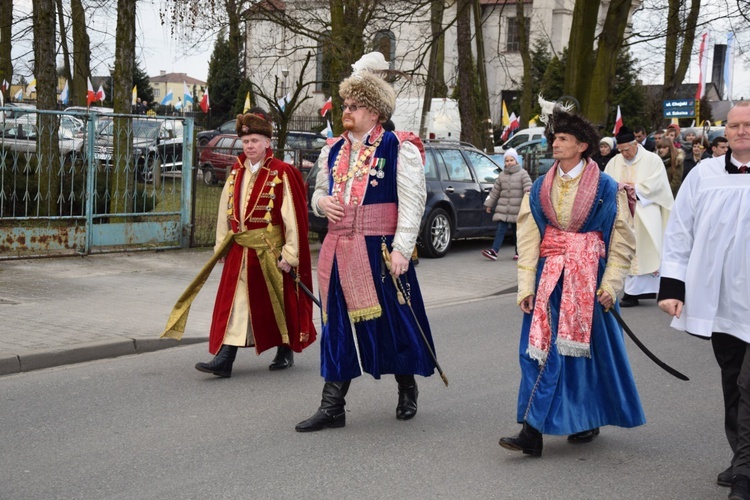 Powitanie ikony MB Częstochowskiej w Słubicach