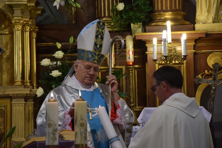 Powitanie ikony MB Częstochowskiej w Sannikach