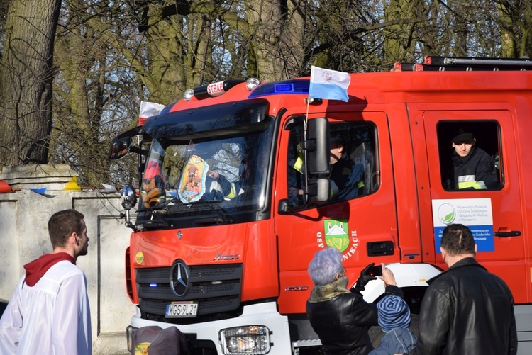 Powitanie ikony MB Częstochowskiej w Sannikach