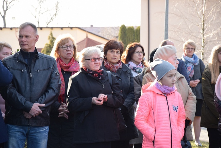 Powitanie ikony MB Częstochowskiej w Sannikach