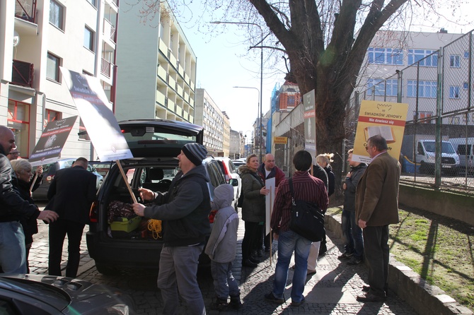 Ogólnopolska manifestacja przeciw szkodliwej ideologii Świadków Jehowy