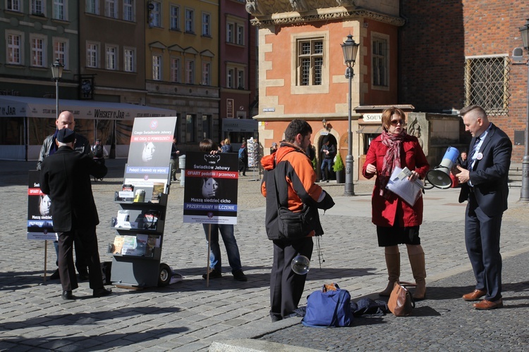 Ogólnopolska manifestacja przeciw szkodliwej ideologii Świadków Jehowy