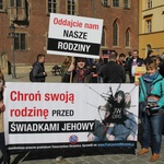 Ogólnopolska manifestacja przeciw szkodliwej ideologii Świadków Jehowy